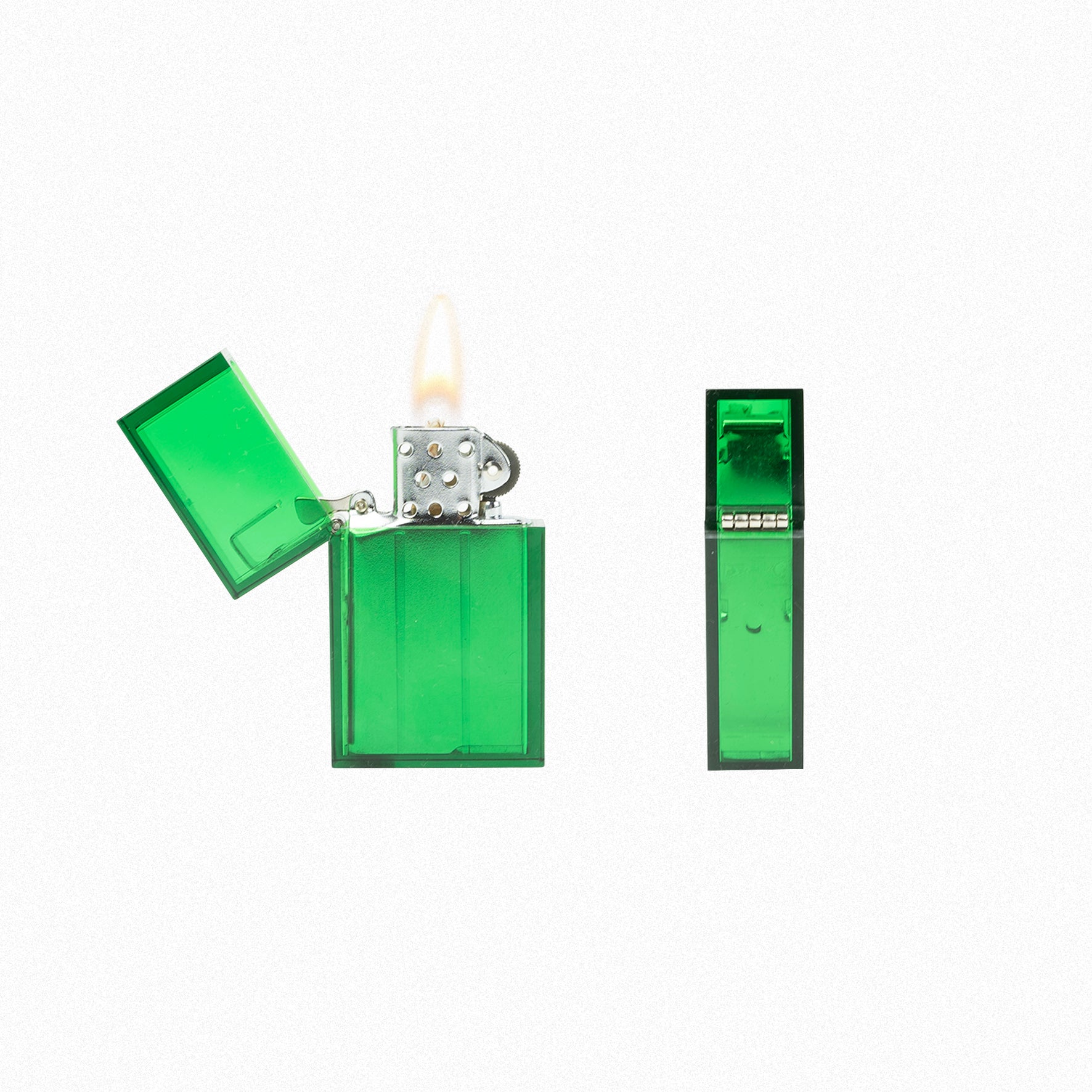 Tsubota Pearl - Hard Edge Transparent Lighter - Green