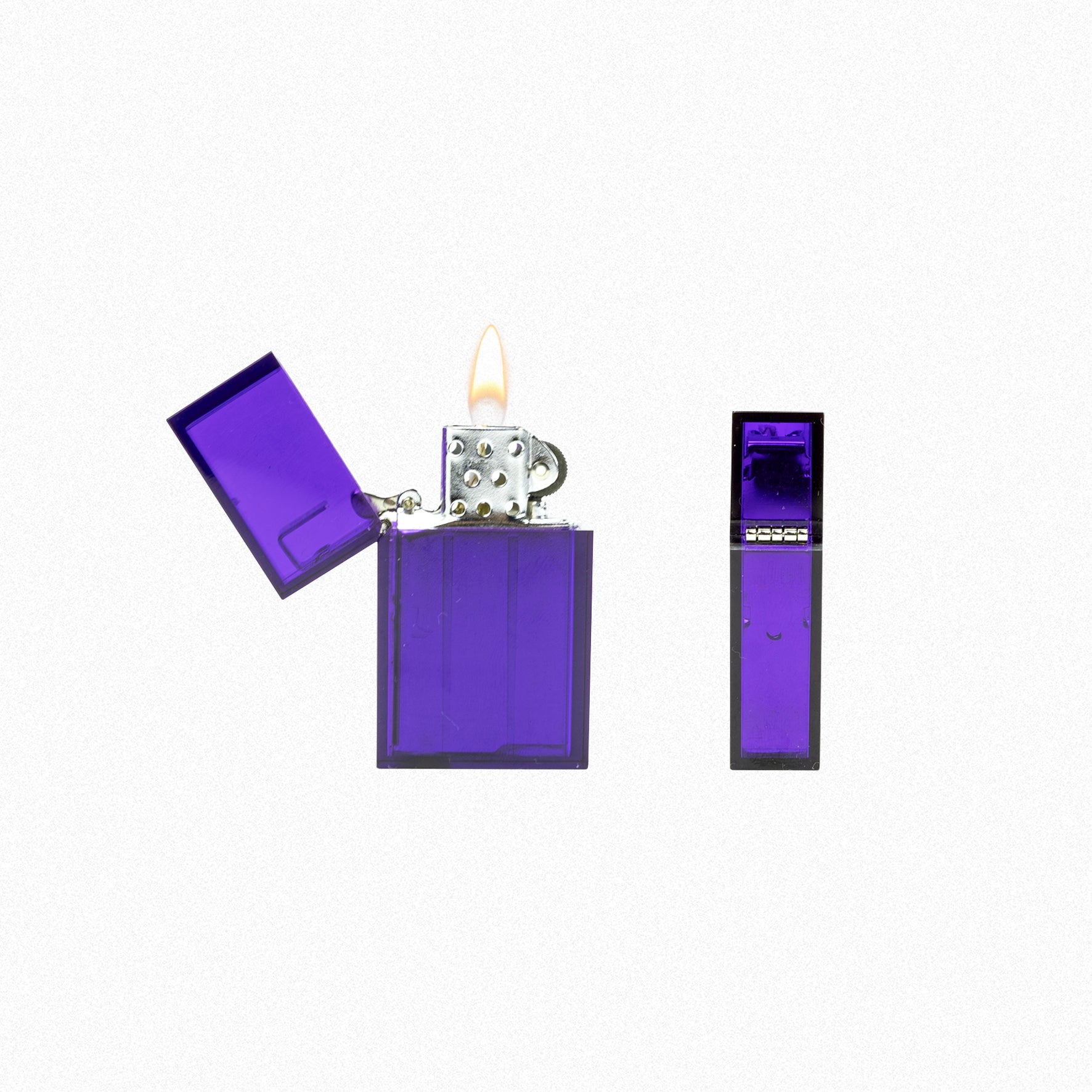 Tsubota Pearl - Hard Edge Transparent Lighter - Purple