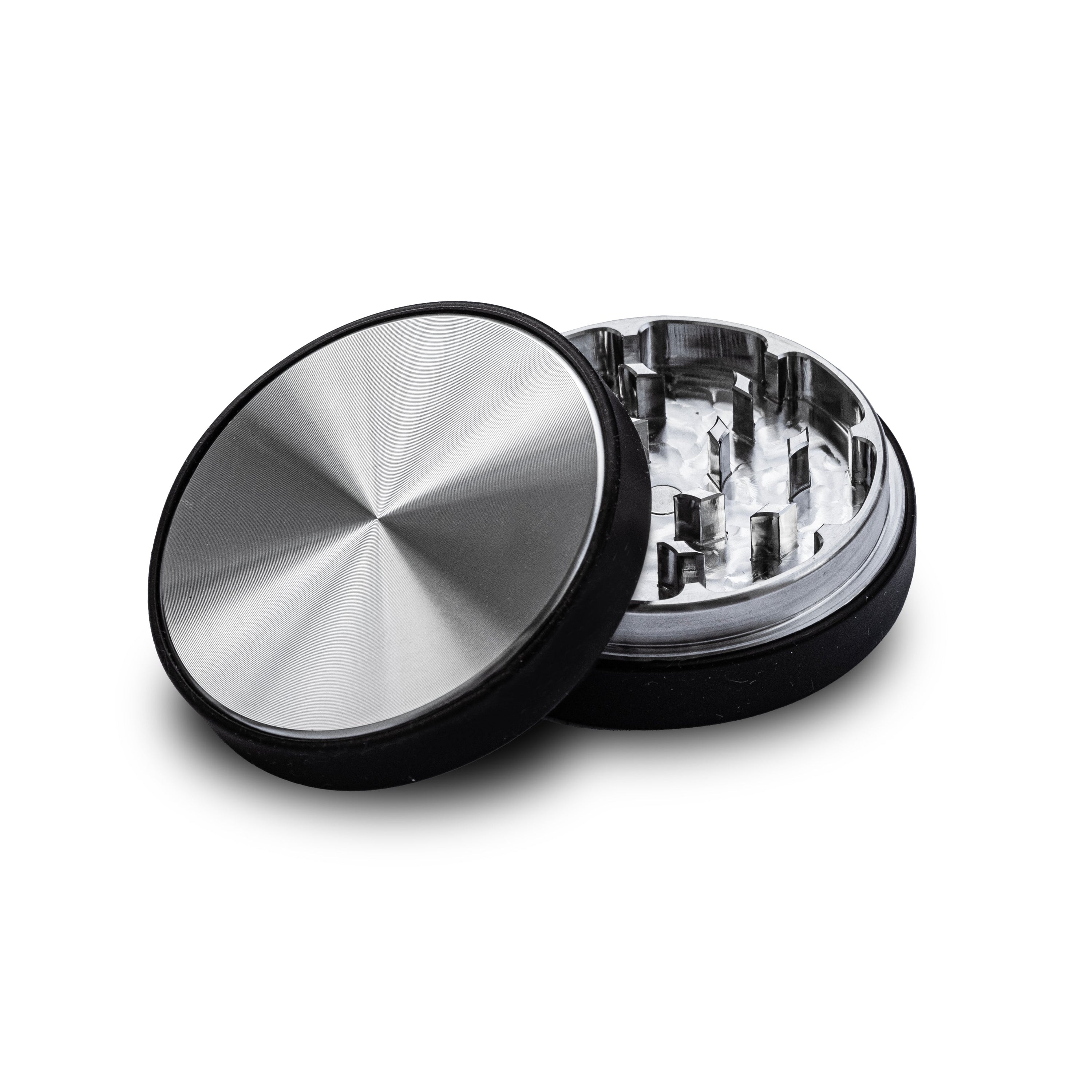 premium sleek keramik grinder von etos*. aluminium premium grinder zum zerkleinern von kräutern.