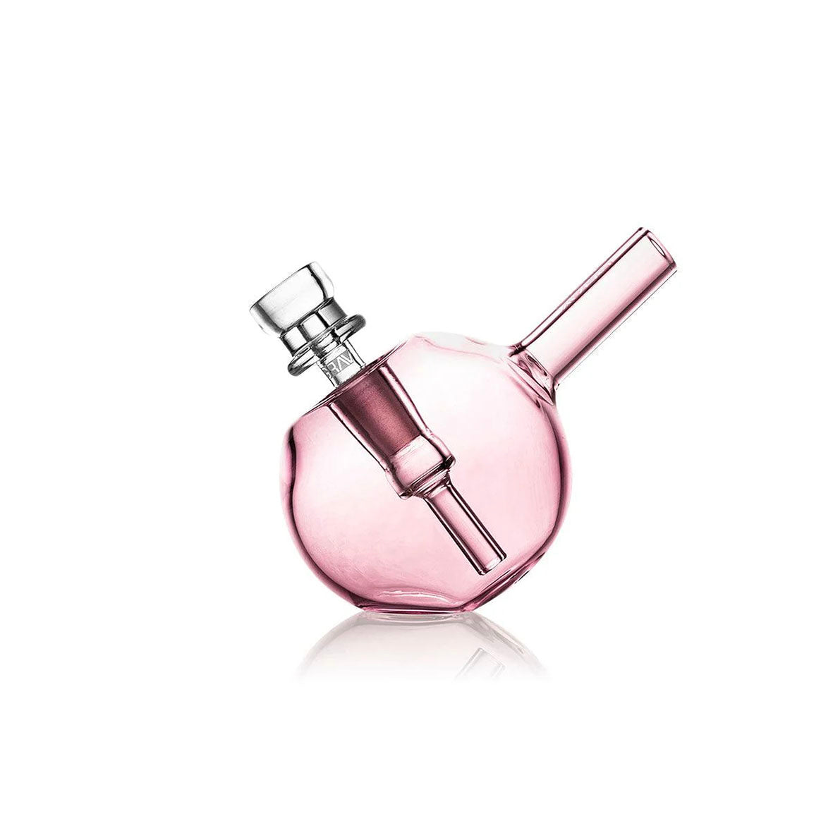 Grav Taschen Bubbler aus hochwertigem borosilikatglas. Der Spherical bubbler von Grav für cannabis liebhaber zum rauchen von kräutern.