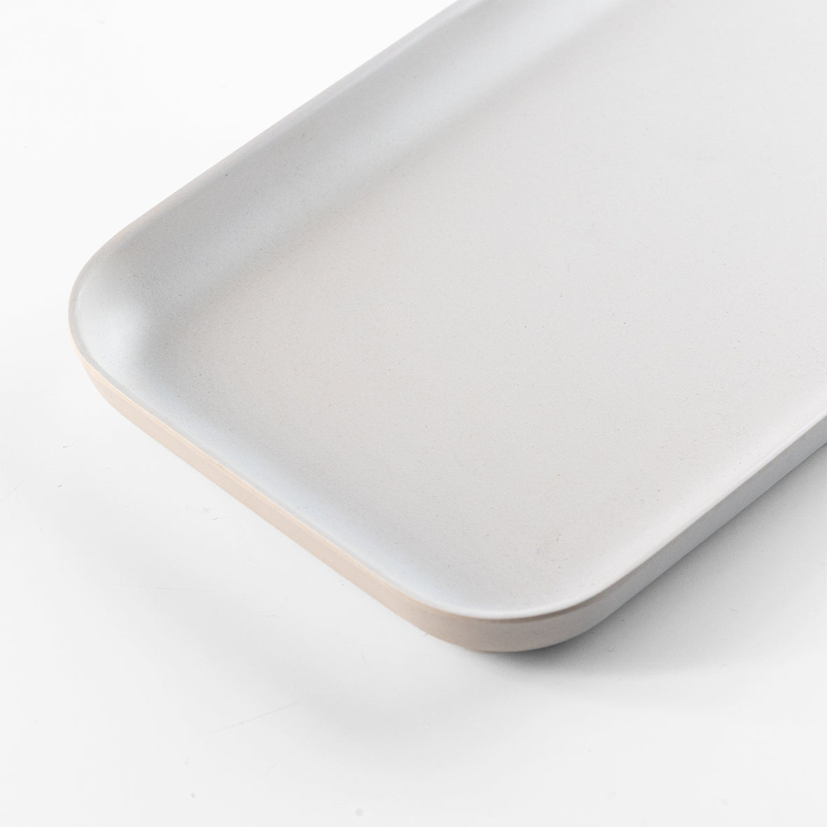 etos* - Small rotating tray - cream