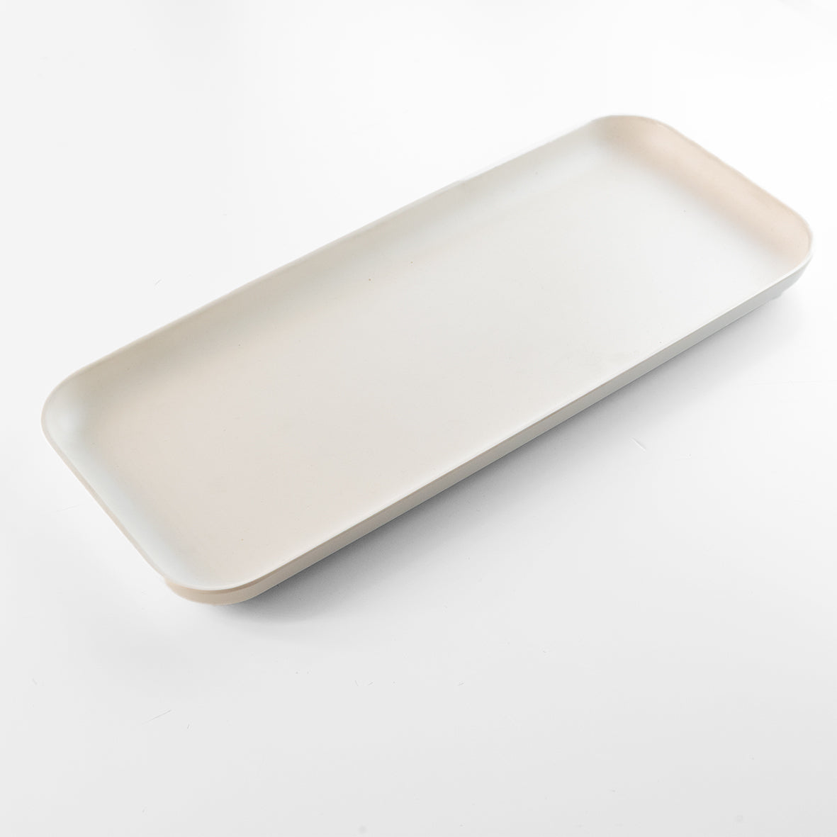 etos* - Small rotating tray - cream