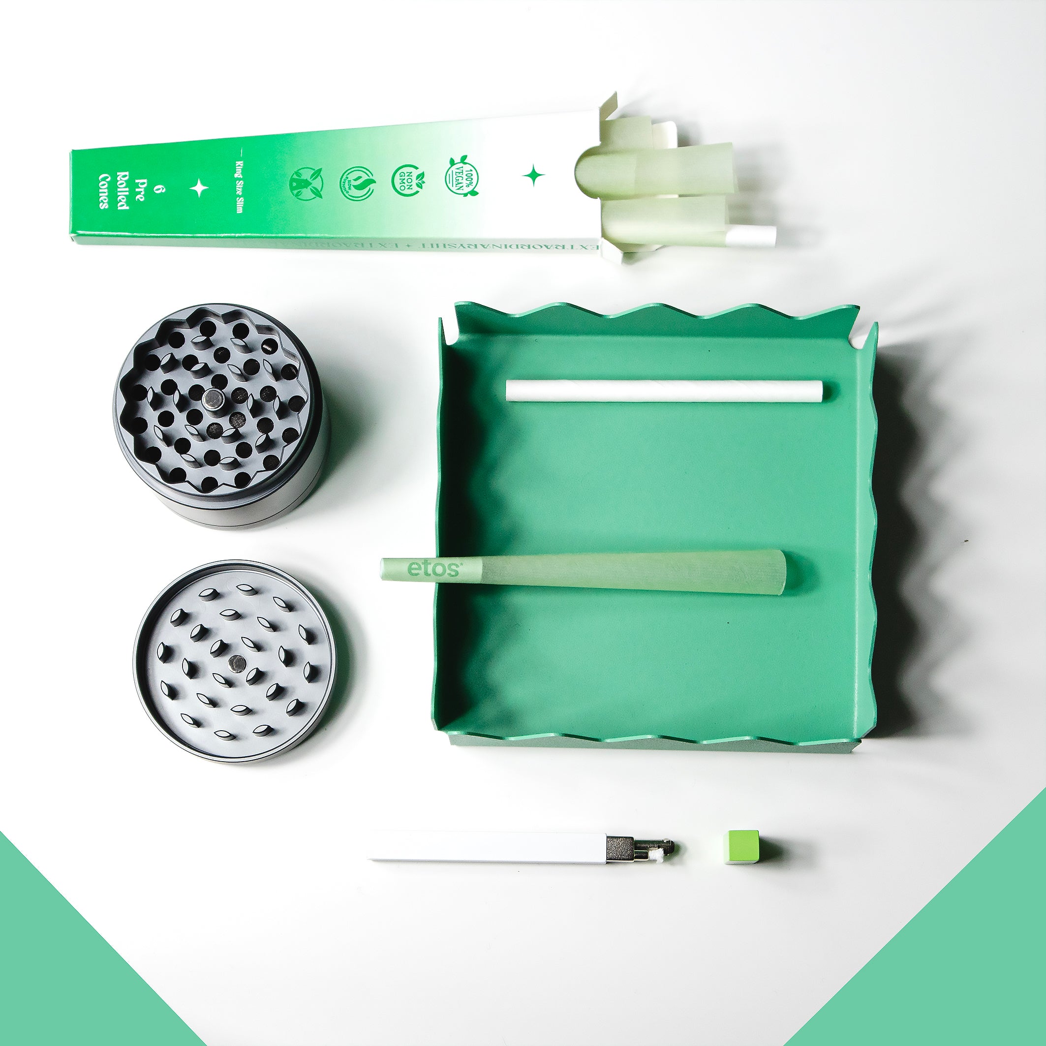 Areaware - Scape Tray Green - Rolling Tray - www.extraordinaryshit.com