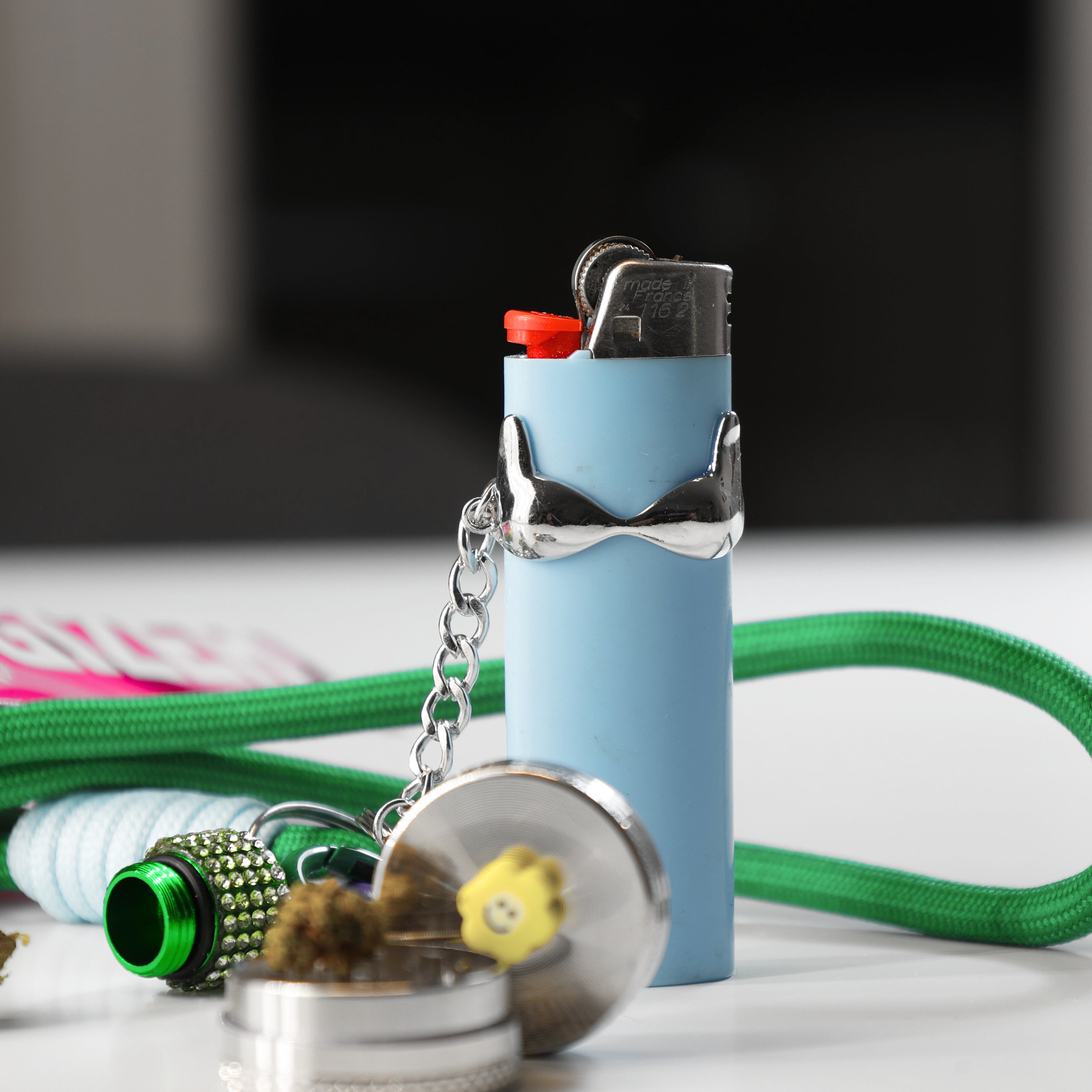 Essential Loop - Zaza - grün/gelb/hellblau