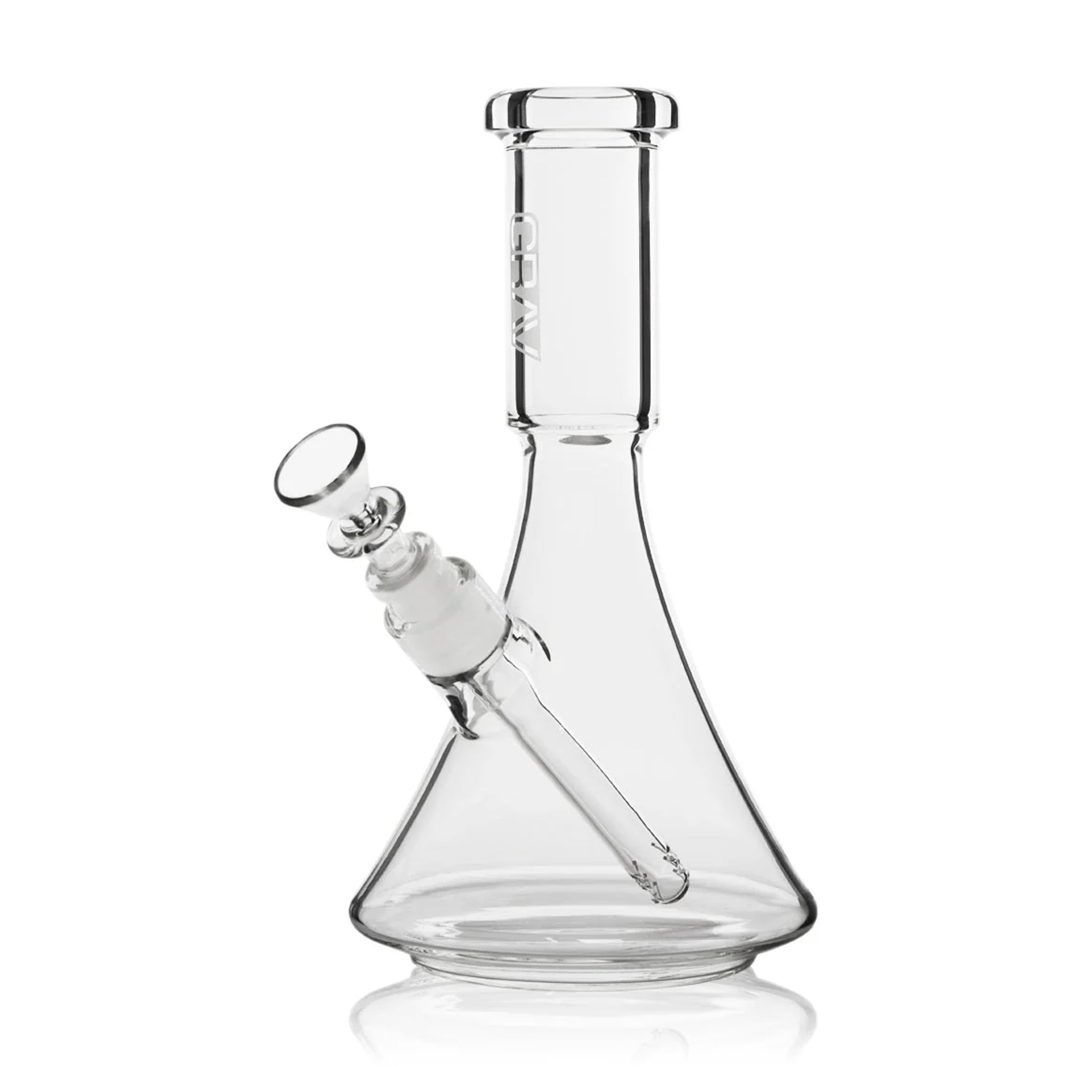 Die Medium Deco Beaker Bong von Grav. Premium Glaspfeife für Cannabis liebhaber. Auch zum dabben geiegnet. Premium Glas Bong von Grav. 