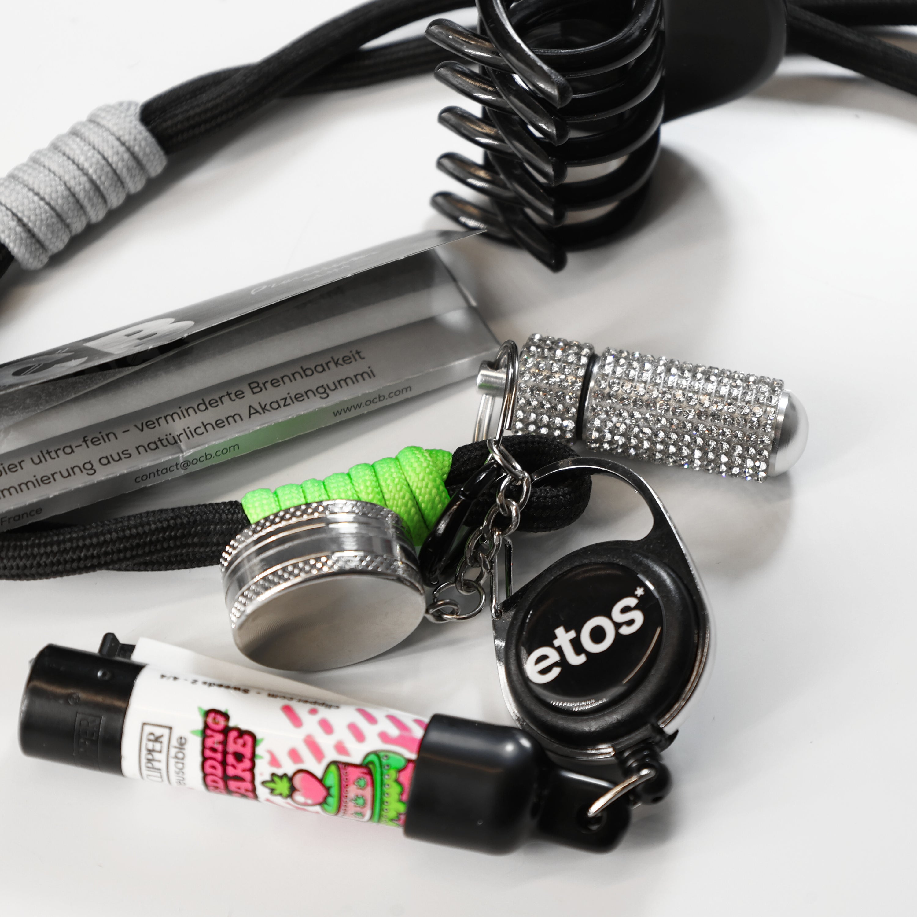 Essential Loop - Plakka - schwarz/neon