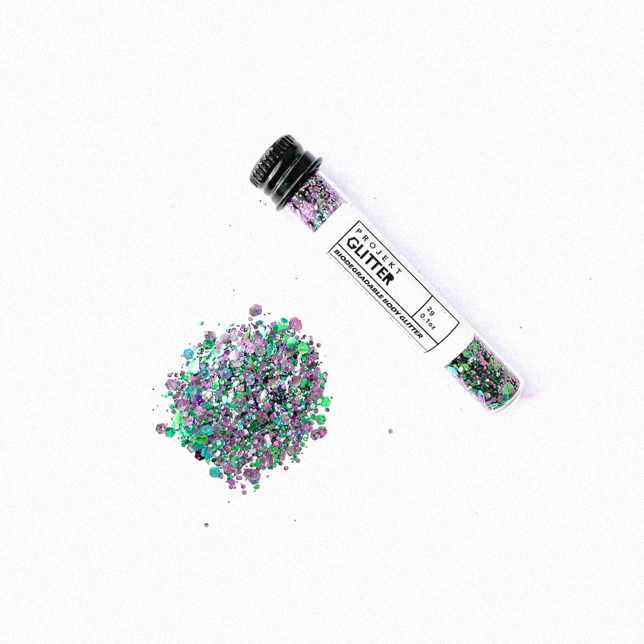 Projekt Glitter - Bio Glitter (excl. GlitterFix) - Tropic Like Its Hot - www.extraordinaryshit.com