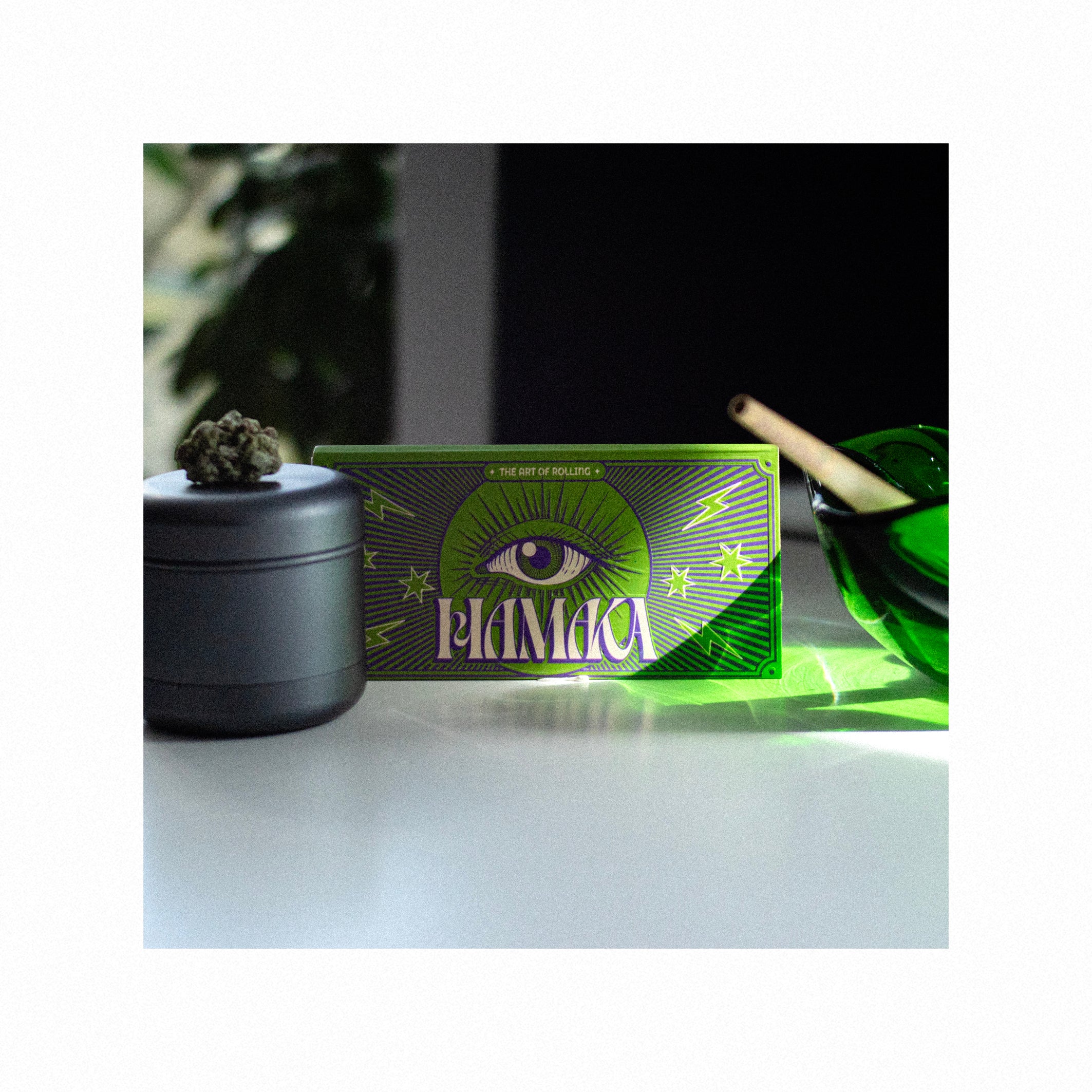  Joint longPapes von Hamaka mit filter tips.  Organische Rolling Papers, Premium joint papers für cannabis jibbets.