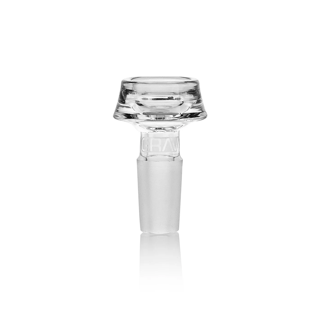 GRAV - Quartz Banger - 45°-14mm - Clear Glass - Attachment