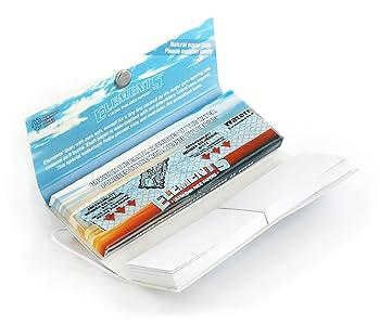 Elements Blue Papers King Size Slim mit Tips – Aufgeklapptes Booklet mit Papers und Slim Tips