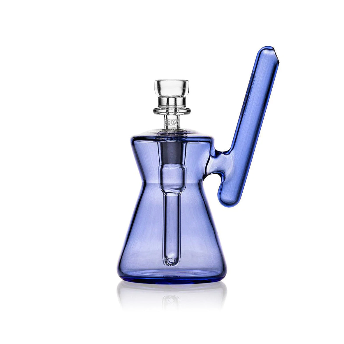 GRAV - Hourglass Taschen Bubbler - Bong - LightCobalt