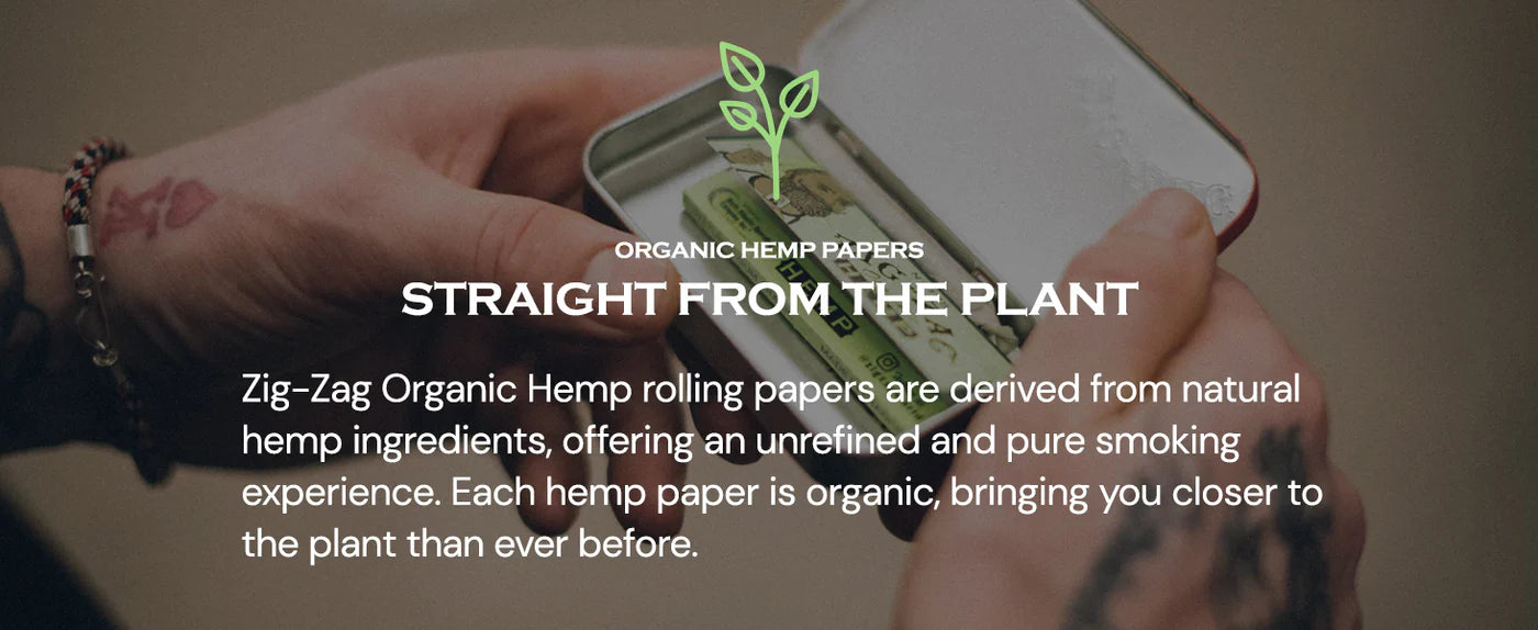 6x Organic Hanf Papers King Slim