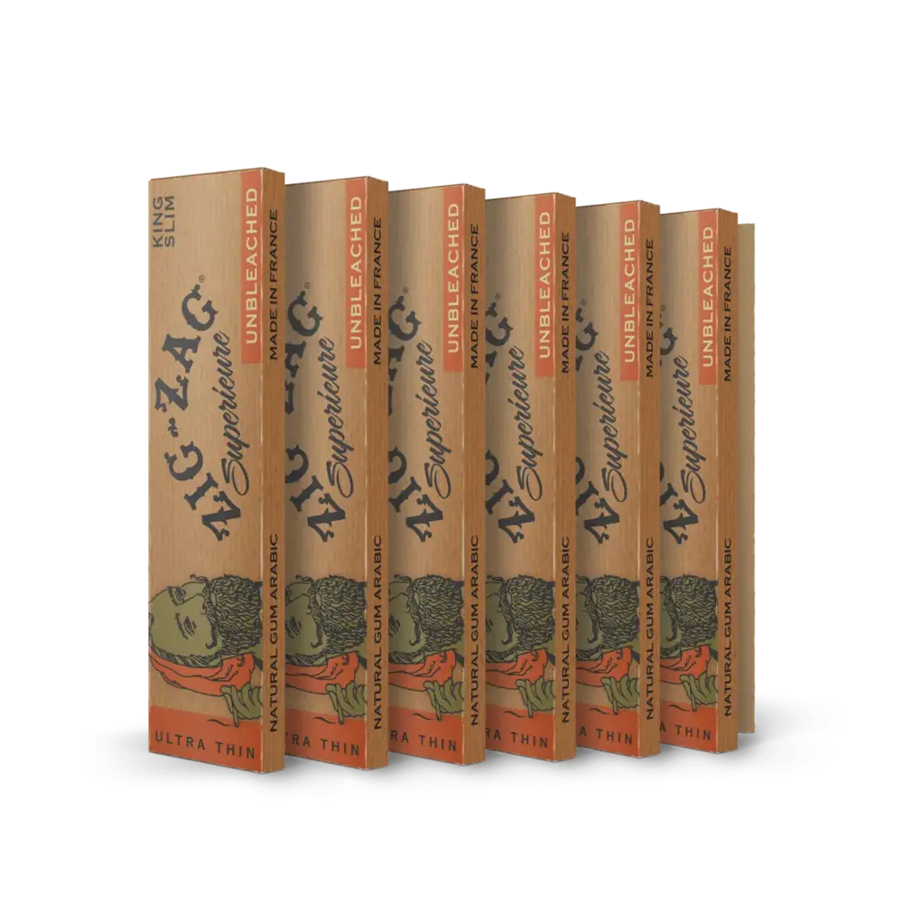 6x Organic Hanf Papers King Slim