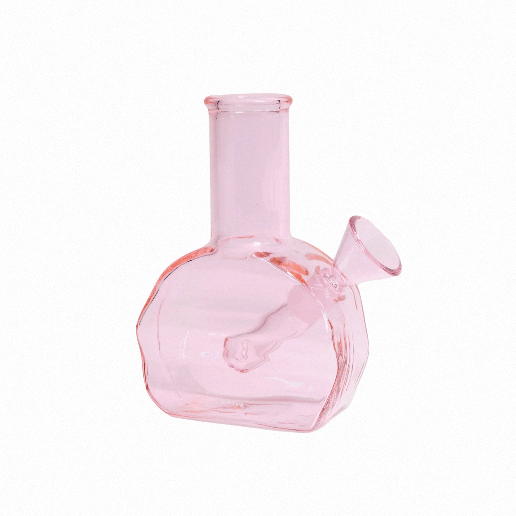 Yew Yew - gewellte Mini Bong - Rosa - www.extraordinaryshit.com