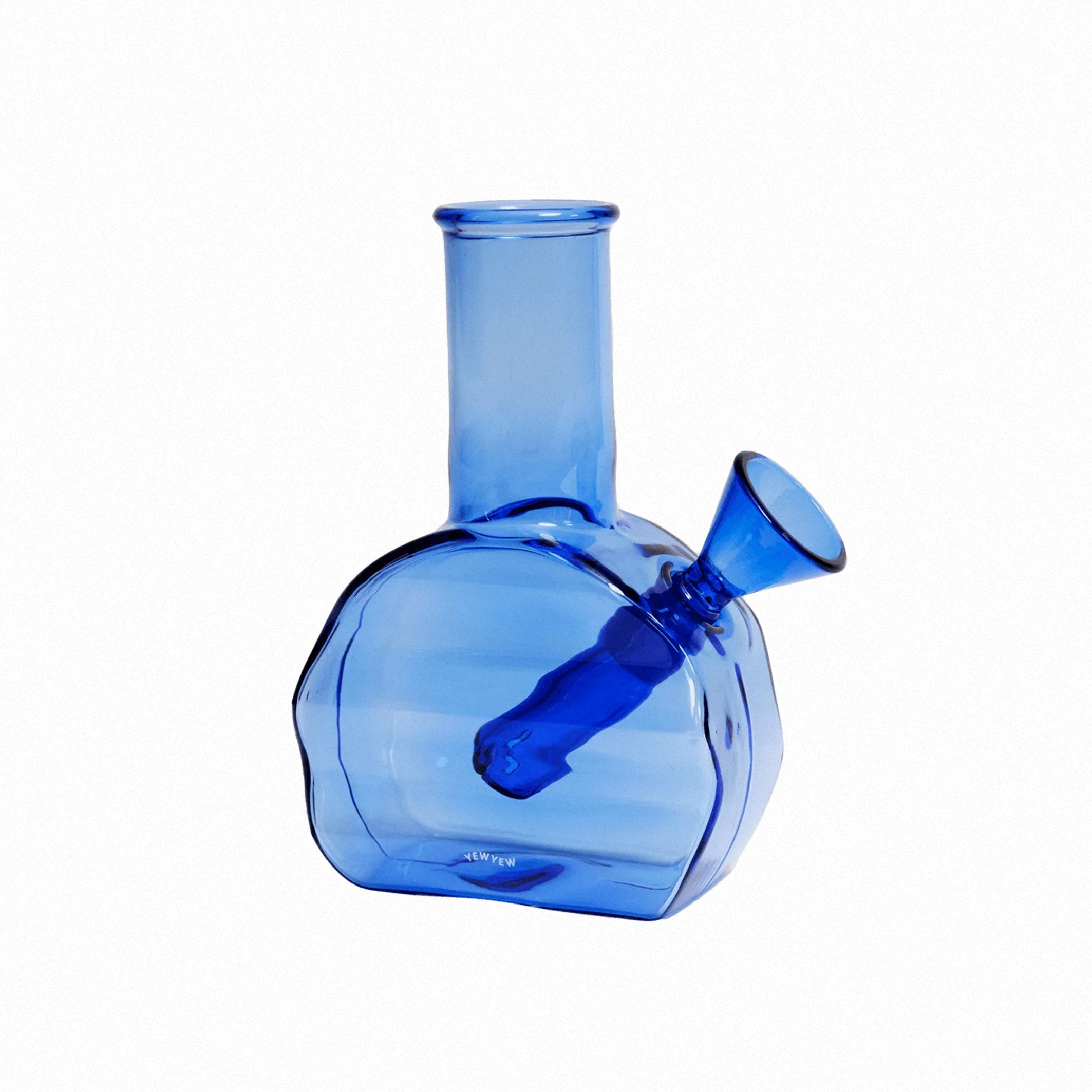 Yew Yew - gewellte Mini Bong - Blau - www.extraordinaryshit.com